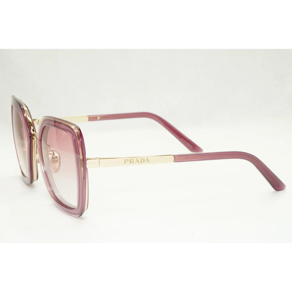 NWT Prada 53YS Buganville Opal Square 53mm Sunglasses